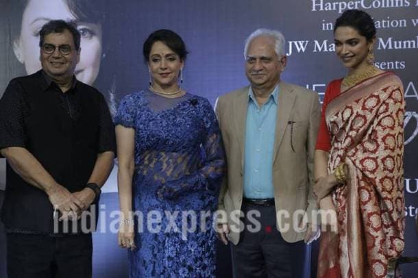 hema malini, deepika padukone, hema malini book, hema malini biography, hema malini book launch