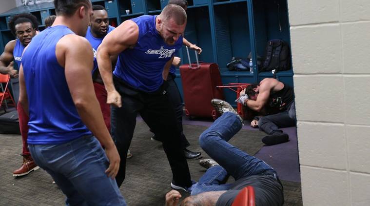 wwe raw, wwe smackdown, wwe raw results, wwe survivor series, brock lesnar, jinder mahal, lesnar vs mahal, wwe news, sports news, indian express