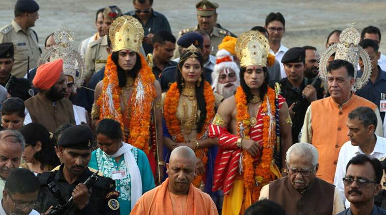 yogi adityanath, Ayodhya, Diwali 2017, Uttar Pradesh, Ram Rajya, deepotsav, UP CM yogi adityanath, adityanath in ayodhya, ayodhya deepotsav, BJP, diwali, ram rajya, lord rama, happy diwali, up, uttar pradesh, up diwali festivals, ayodhya diwali, 