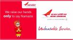 ‘We raise our hands only to say namaste’: Air India trolls IndiGo but deletes tweets later; photos go viral