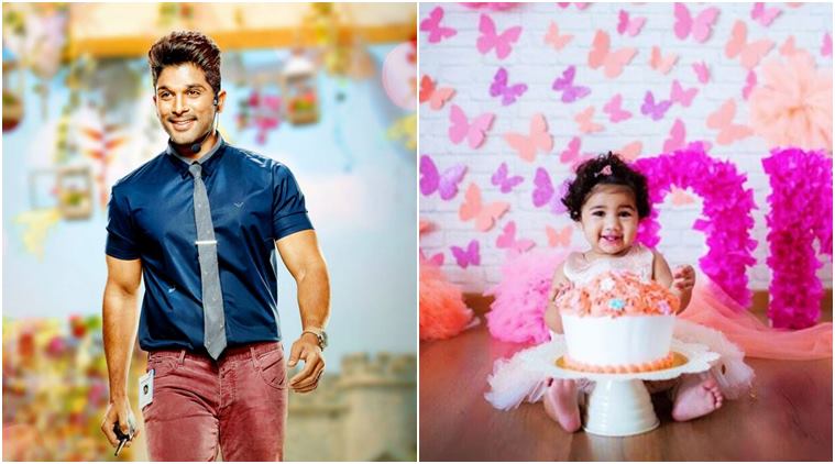 allu arjun celebrates daughter's birthday in singapore