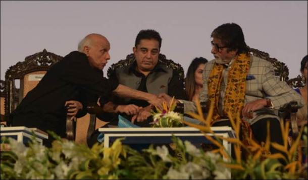 mahesh bhatt, kamal haasan, amitabh bachchan, kolkata film festival images