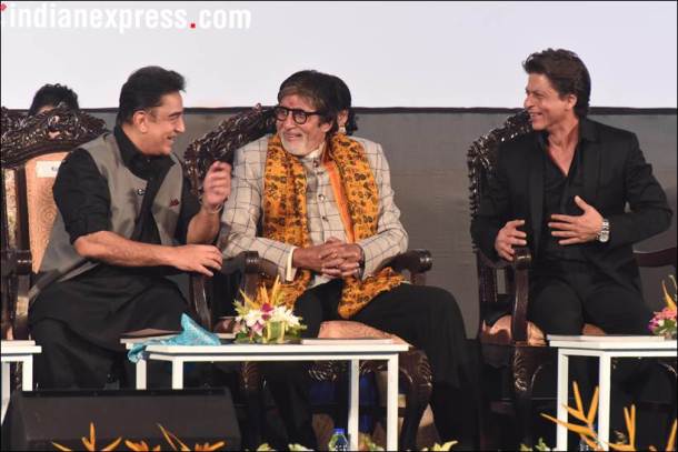 amitabh shah rukh kamal haasan, amitabh bachchan images, kolkata film festival images