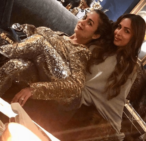 Amrita Arora, Malaika arora