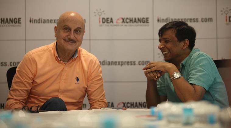 Anupam Kher, FTII, Film and television institute of India, FTII students, FTII chairman, Gajendra Chauhan, Article 370, Anupam kher FTII, India news, Indian express news, idea exchange news