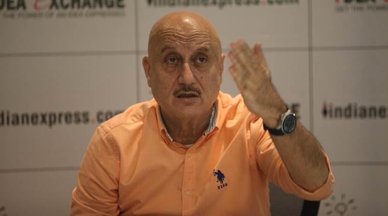 Anupam Kher, FTII, Film and television institute of India, FTII students, FTII chairman, Gajendra Chauhan, Article 370, Anupam kher FTII, India news, Indian express news, idea exchange news