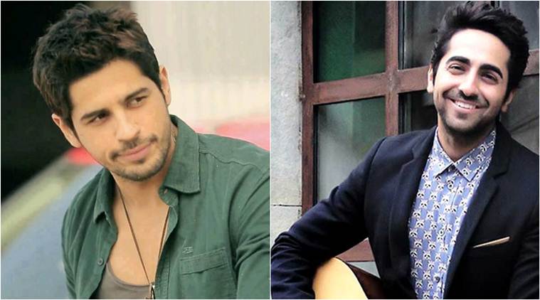 ayushmann khurrana, sidharth malhotra, ayushmann sidharth, ayushmann sidharth film