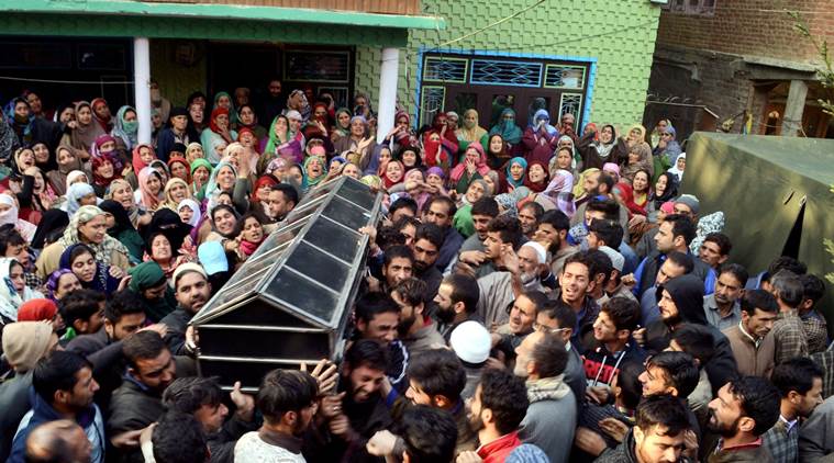 anti-pakistan protest, jammu anti-pakistan protest, Jammu BJP youth leader killed, BJP anti-Pakistan protest, Gowhar Hussain Bhat, Ravinder Raina, indian express news   