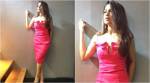 Bhumi Pednekar brings out her sultry side in a rose-pink bodycon dress
