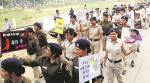 Chandigarh police week: Cops take out rally for child safety, women empowerment