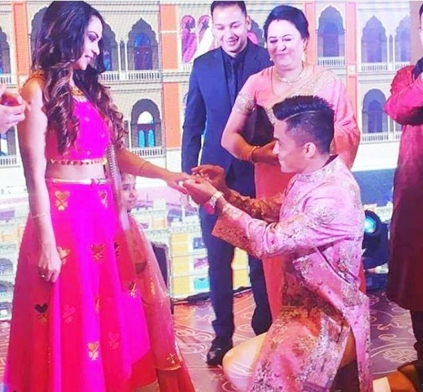 Sunil Chhetri photos, Sunil Chhetri wedding photos, Sunil Chhetri Sonam Bhattacharya photos, Chhetri Sonam wedding photos,