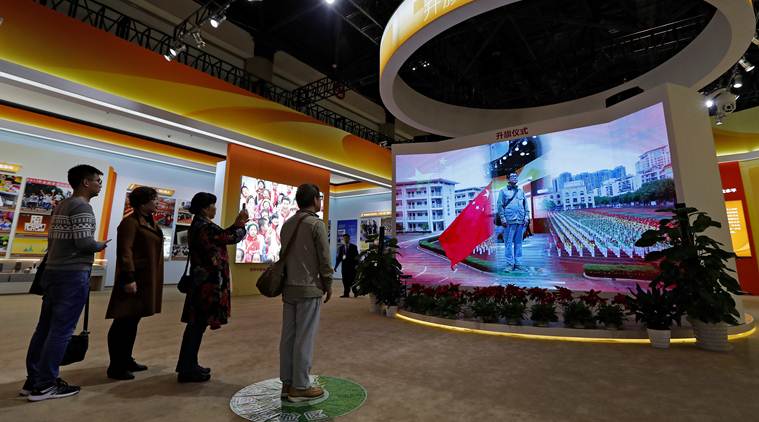 China's rubber-stamp legislature, China  national anthem , Chinese  national anthem ,  President Xi Jinping, china news, world news, indian express news 