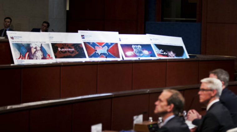 Facebook ads, US Congressional committee, 2016 US elections, Russian meddling, gun control, immigration, US politics, US elections Kremlin link, Bernie Sander, Hillary Clinton, gays, Civil Rights Movement heroes, Russian accounts, Donald Trump administration, Founding Fathers, Twitter handles, Barack Obama, Russia Today 