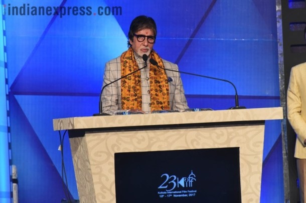 kolkata international film festival, kolkata film festival, amitabh bachchan, shah rukh khan, kajol, kama haasan, entertainment news, indian express news