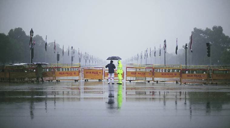 Delhi air, Delhi air quality, Delhi pollution, Delhi rain, Delhi News, Indian Express, Indian Express News