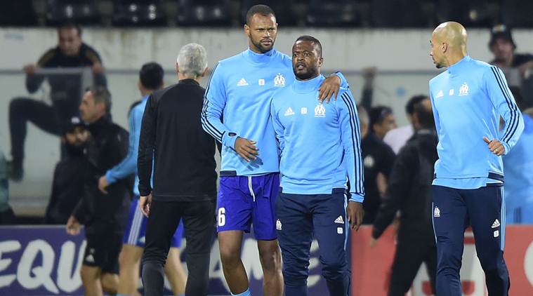 Patrice Evra, Evra, Evra ban, Marseille, UEFA, Football news, Indian Express