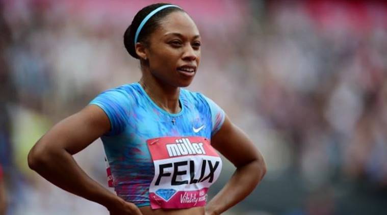 Allyson Felix, Allyson Felix US, Allyson Felix Olympics, sports news, Indian Express