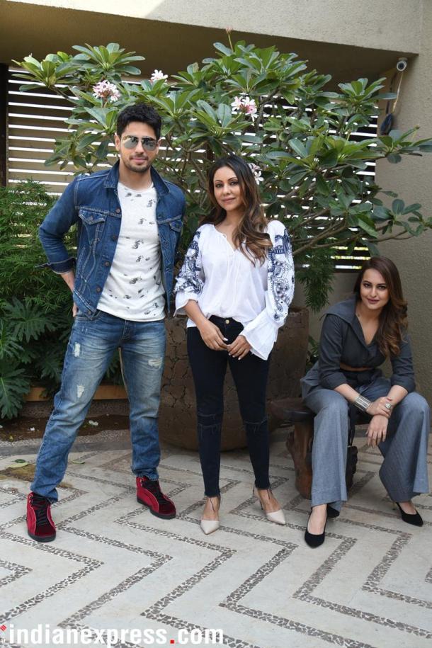 gauri khan sidharth malhotra sonakshi sinha