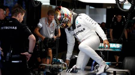 World champion Lewis Hamilton tops final practice for Abu Dhabi Grand Prix