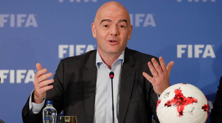 Gianni Infantino says FIFA doesn’t speculate on Russia state-doping allegations