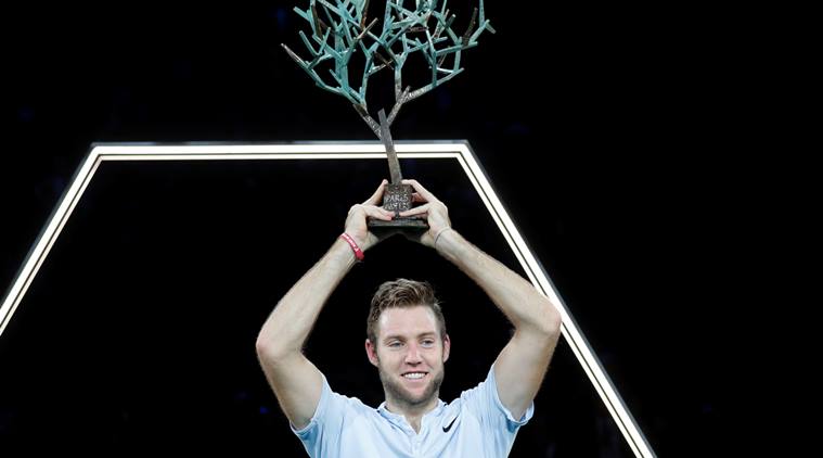 Jack Sock, Jack Sock vs Filip Krajinovic, Paris Masters, ATP Tour finals, tennis news, Indian Express