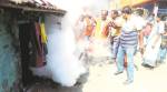 Left intensifies stir; demonstrate outside Swasthya Bhawan, Kolkata Municipal Corporation