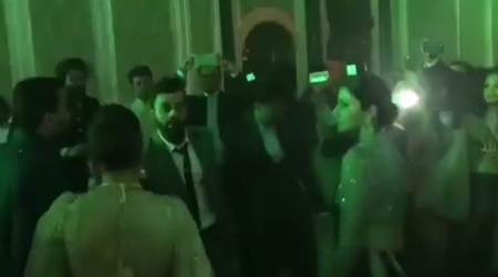 Virat Kohli, Anushka Sharma set the dance floor on fire at Zaheer Khan-Sagarika Ghatge reception, see video