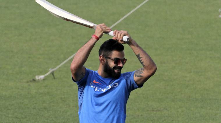 Virat Kohli practice at Eden Gardes before India vs sri Lanka 1st test