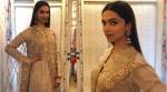 Padmavati promotions: Deepika Padukone sets hearts racing in this gorgeous golden ethnic number