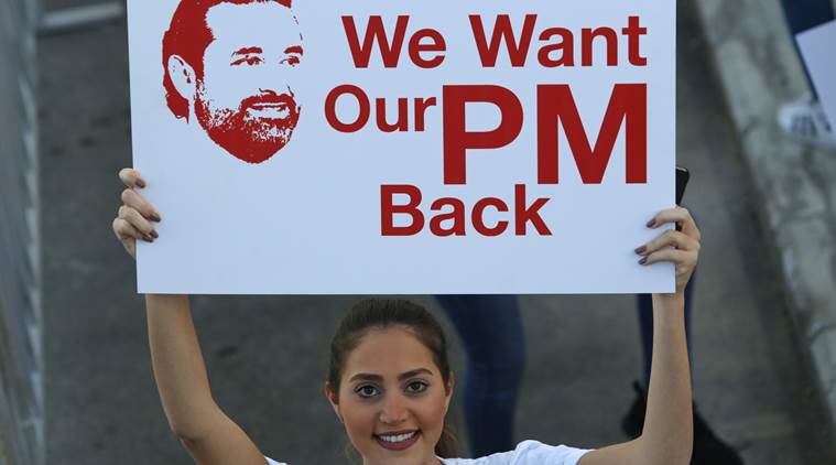 saad hariri, Michel Aoun, lebanon, saudi arabia lebanon ties, saudi arabia lebanon war, saad hariri resignation, lebanese marathon, world news, latest news, indian express