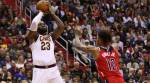 NBA: LeBron James scores 57, Cleveland Cavaliers pip Washington Wizards 130-122