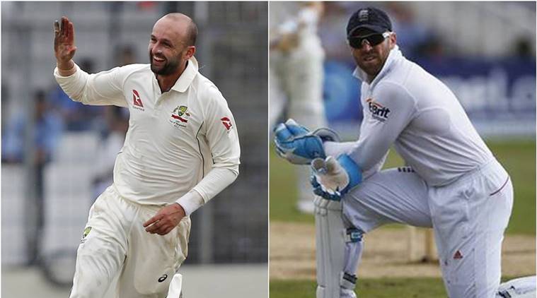 nathan lyon, matt prior, ashes, england vs australia, australia vs england
