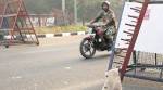 Man on motorcycle killed after his leg gets stuck in rough edges of barricade