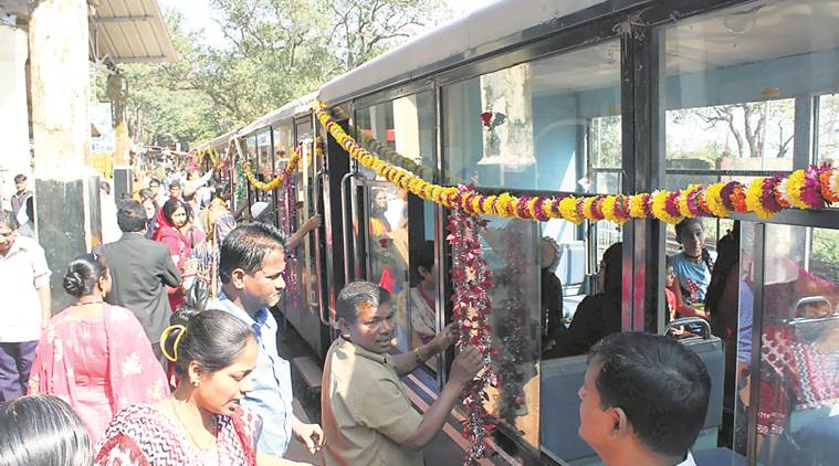 Matheran-Neral toy train, Matheran-Neral toy train operations, Mumbai toy train, Central Railway, mumbai news, indian express news