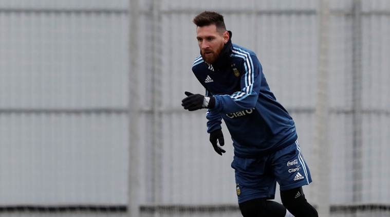 lionel messi, world cup draw, argentina vs spain, football news, sports news, indian express