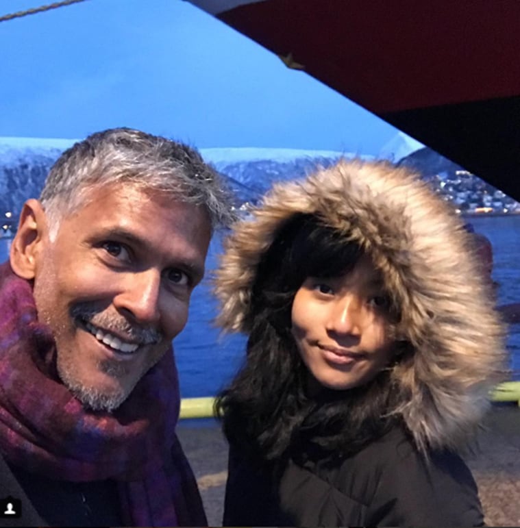 Milind Soman's perfect birthday vacation with girlfriend Ankita Konwar
