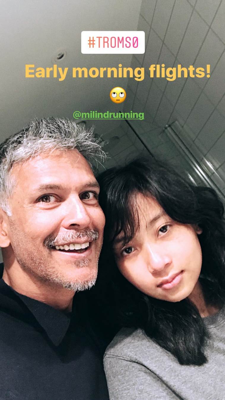Milind Soman's perfect birthday vacation with girlfriend Ankita Konwar
