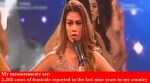 Miss Peru contestants highlight gruesome GENDER VIOLENCE facts instead of BODY STATS