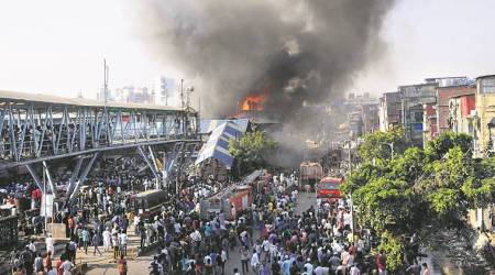 Image result for mumbai mono train fire accident