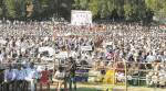 Congress rally in Chandrapur draws big crowd but turnout thin at parallel rally