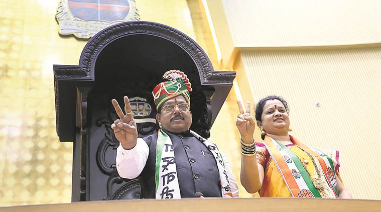 ncp news, congress news, mumbai news, indian express news