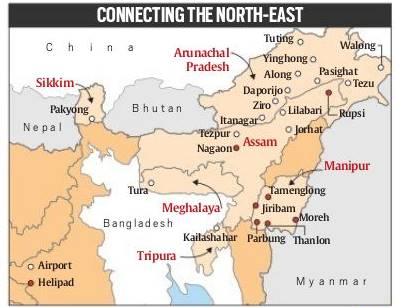 Regional connectivity scheme to northeast jammu and kashmir