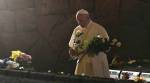 Pope Francis recalls cost of war with WWII site visits
