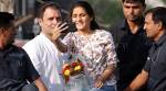 Gujarat elections: Rahul Gandhi’s ‘selfie moment’ with girl during roadshow goes viral