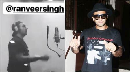 Ranveer Singh is having a gala time on the sets of Alia Bhatt starrer Gully Boy, see video