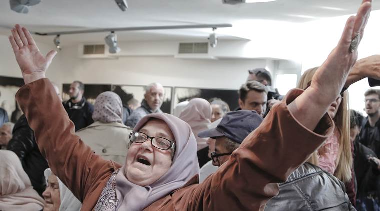 bosnia muslims, 1995 bosnia massacre, srebrenica massacre, ratko mladic, ratko mladic convicted, russia, butcher of bosnia, indian express