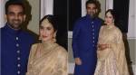 Sagarika Ghatge wows in a gorgeous Sabyasachi lehenga at her wedding reception