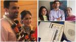 Sagarika Ghatge marries Zaheer Khan, see photos of the newlyweds and wedding card