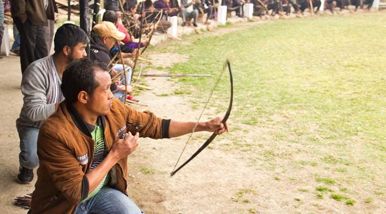 Shillong Archery contest