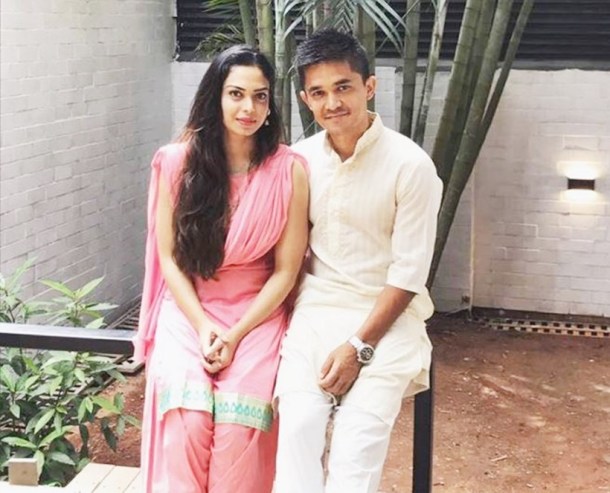 Sunil Chhetri photos, Sunil Chhetri wedding photos, Sunil Chhetri Sonam Bhattacharya photos, Chhetri Sonam wedding photos,